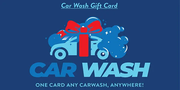 Car Wash Gift Card