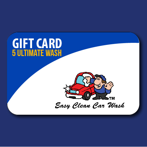 Car Wash Gift Card